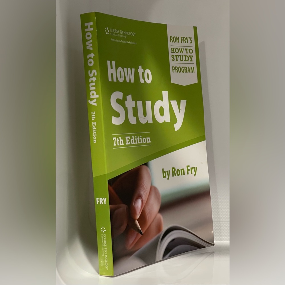 How to Study 7th Edition Book by Ron Fry